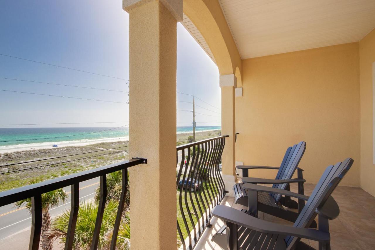 2 Gulf View Balconies! 3 Story Townhome With 4 Bedrooms, 4 Bathrooms! Sleeps12 Panama City Beach Zewnętrze zdjęcie