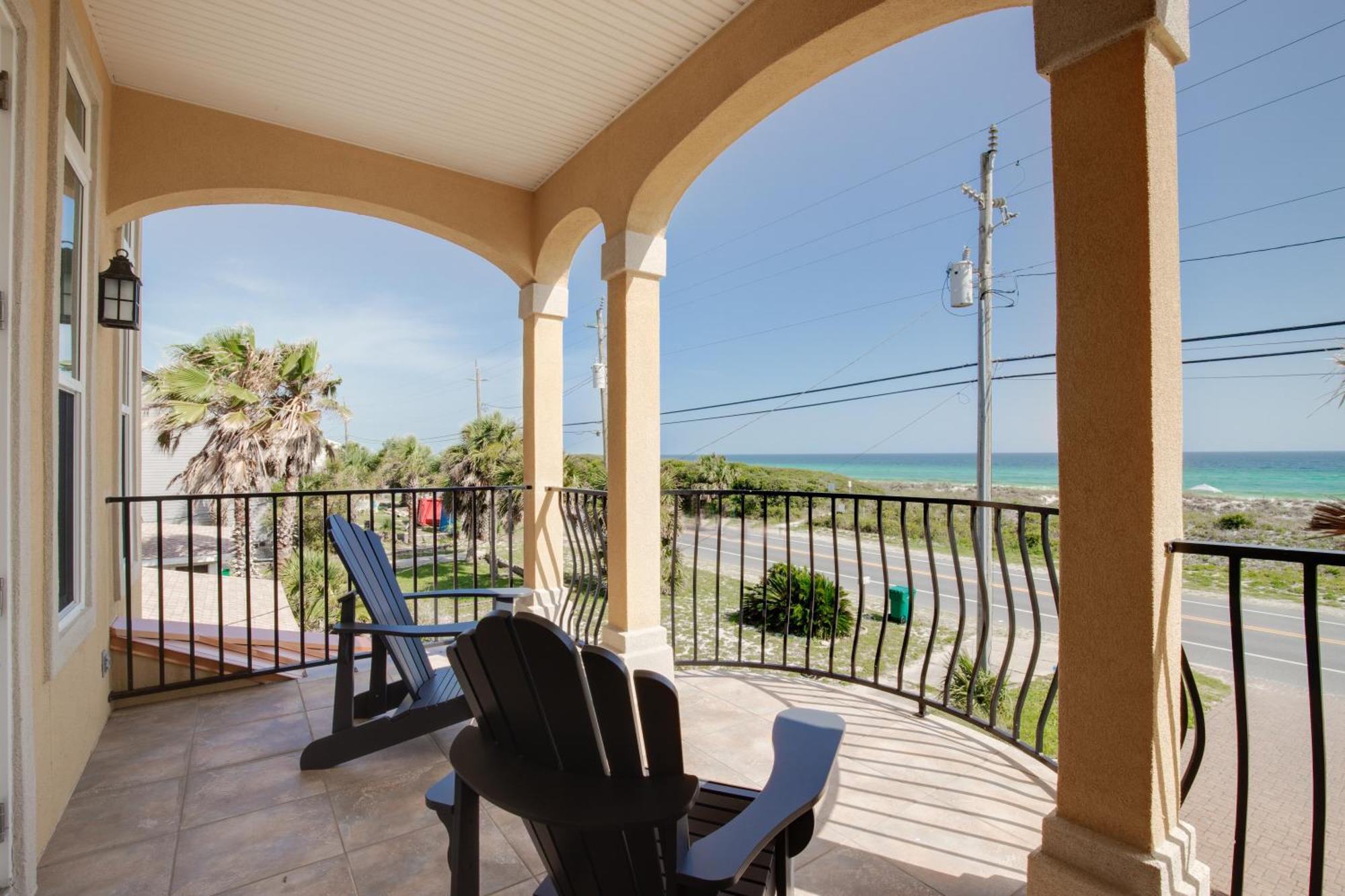 2 Gulf View Balconies! 3 Story Townhome With 4 Bedrooms, 4 Bathrooms! Sleeps12 Panama City Beach Zewnętrze zdjęcie